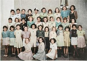 ECOLE MARAVAL FILLES 1952 XXX N02 MELLE KOUBY